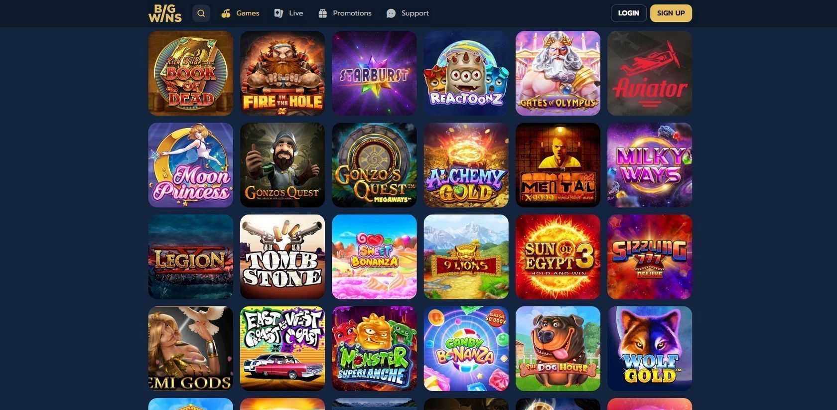 Big Wins Casino