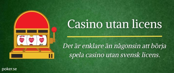 Upptäck de bästa Instant Banking casino utan svensk licens